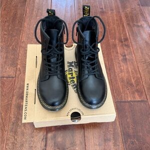 Dr. Martens Black Lace-Up Boots